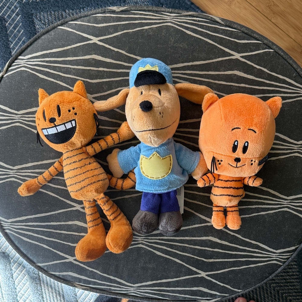 Dogman Plushie Set